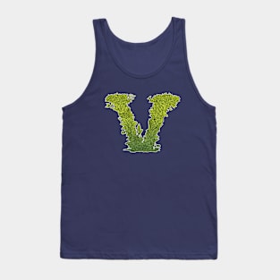 V is for Vegetarian, Vegan, Vitality. Tank Top